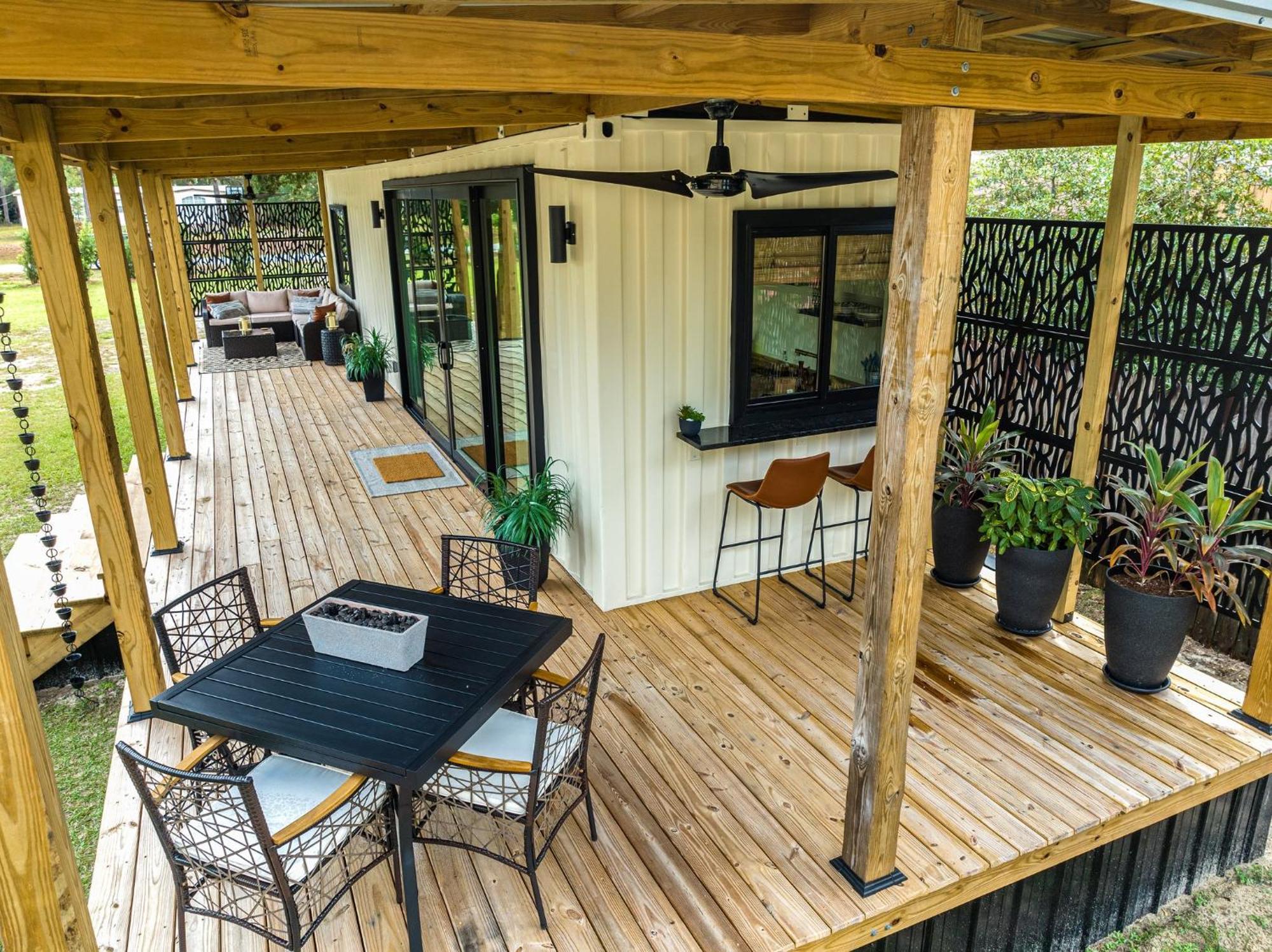 Ferienwohnung Glamtainer Navarre Exterior foto